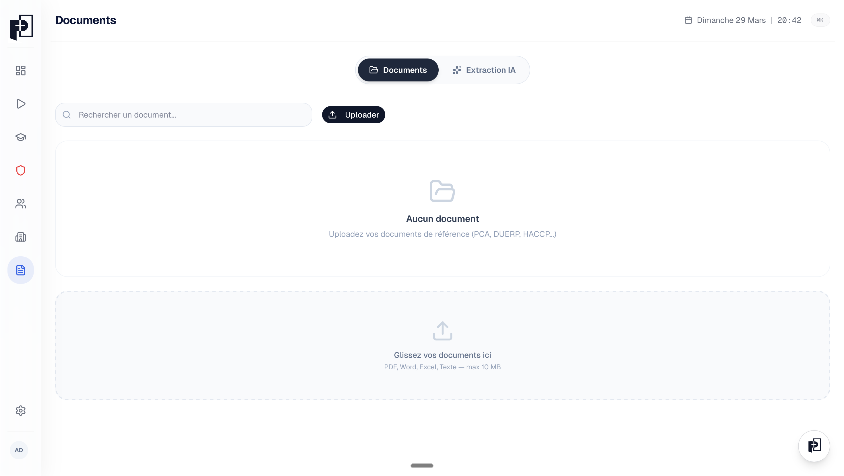 Centralisez vos documents de référence